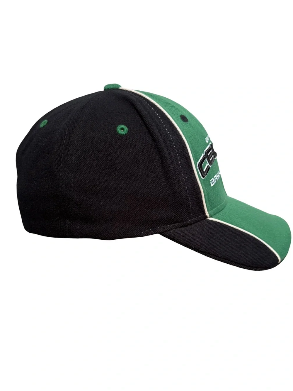 Boston Celtics Basketball Baseball Cap Hat NBA Elevation Green Black One Size